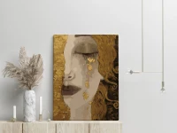 Złote łzy - Gustav Klimt - Malowanie po numerach