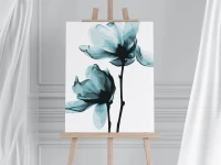 Magnolia - Abstrakcja - Malowanie po numerach