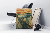 Krzyk - Edvard Munch - Malowanie po numerach