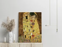 Pocałunek - Gustav Klimt -  Malowanie po numerach