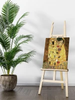 Pocałunek - Gustav Klimt -  Malowanie po numerach