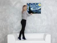 Gwiaździsta noc -  Vincent van Gogh - Malowanie po numerach