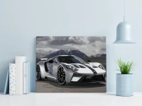 Sportowy samochód Ford GT  - Malowanie po numerach