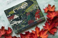 Domy w Unterach - Gustav Klimt -  Malowanie po numerach