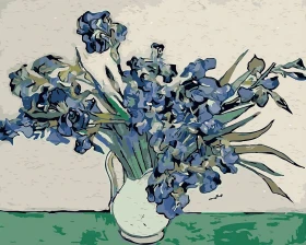 Irysy - Van Gogh - Malowanie po numerach