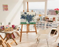 Irysy - Van Gogh - Malowanie po numerach