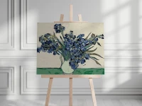 Irysy - Van Gogh - Malowanie po numerach