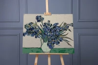 Irysy - Van Gogh - Malowanie po numerach