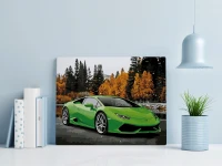 Lamborghini Huracan - samochód sportowy - Malowanie po numerach