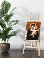 Madonna w liliach (William Adolphe Bouguereau) - Malowanie po numerach