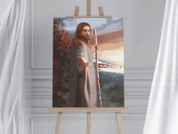Jezus Chrystus w drodze - Malowanie po numerach