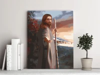 Jezus Chrystus w drodze - Malowanie po numerach