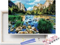 Park Yosemite USA - Malowanie po numerach
