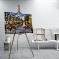 Ulicami Amsterdamu - Malowanie po numerach