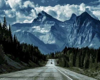Park Narodowy Banff - Kanada - Malowanie po numerach