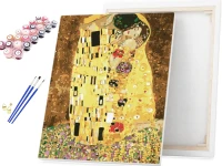 Pocałunek - Gustav Klimt -  Malowanie po numerach