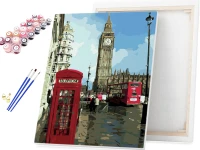 Londyn Big Ben - Malowanie po numerach