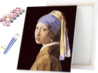 Dziewczyna z perłą - Jan Vermeer - Malowanie po numerach