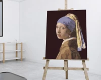 Dziewczyna z perłą - Jan Vermeer - Malowanie po numerach
