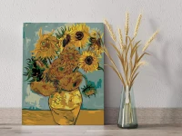 Słoneczniki - Van Gogh - Malowanie po numerach