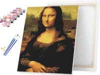 Mona Lisa -  Leonardo Da Vinci - Malowanie po numerach