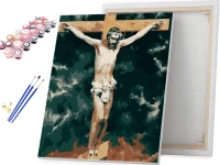 Jezus Chrystus na krzyżu - Malowanie po numerach