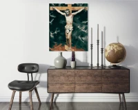 Jezus Chrystus na krzyżu - Malowanie po numerach