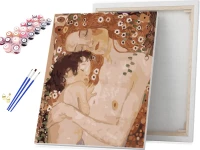 Matka z dzieckiem - Gustav  Klimt -  Malowanie po numerach