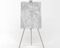 Matka z dzieckiem - Gustav  Klimt -  Malowanie po numerach