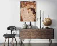 Matka z dzieckiem - Gustav  Klimt -  Malowanie po numerach