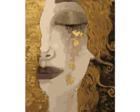 Złote łzy - Gustav Klimt - Malowanie po numerach