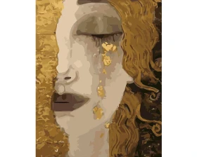 Złote łzy - Gustav Klimt - Malowanie po numerach