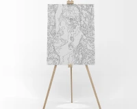 Złote łzy - Gustav Klimt - Malowanie po numerach