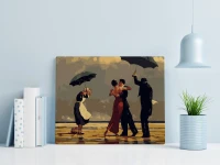 Śpiewający lokaj - Jack Vettriano - Malowanie po numerach