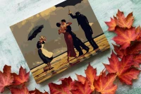 Śpiewający lokaj - Jack Vettriano - Malowanie po numerach