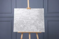 Zachód słońca nad Sekwaną - Claude Monet - Malowanie po numerach