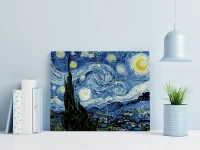 Gwiaździsta noc -  Vincent van Gogh - Malowanie po numerach